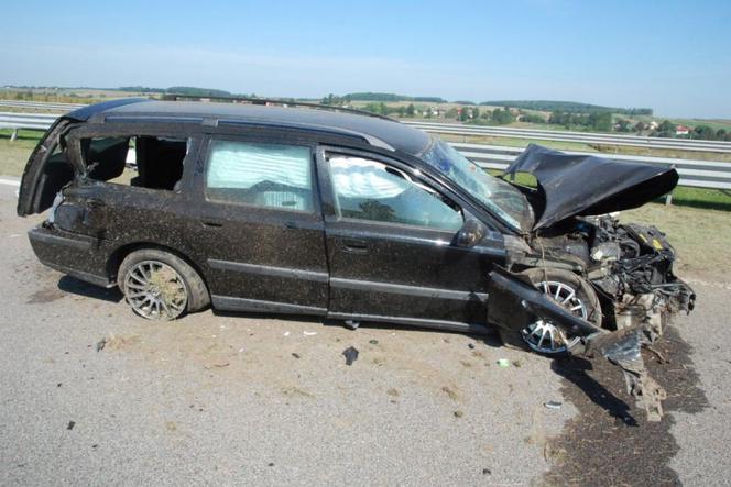 Podkarpacie: Wypadek na A4 w okolicy Jarosławia