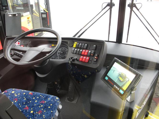 Praca na stanowisku kierowcy autobusu