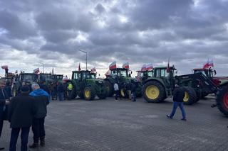 Protest rolników w Gorzowie