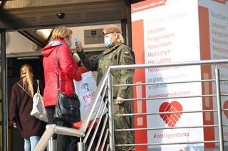 Wojska Obrony Terytorialnej pomagają szpitalom na Dolnym Śląsku, m.in. w Miliczu