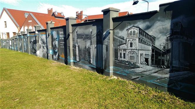 Mural na ulicy Chmielewskiego