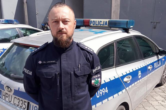 Kompletnie pijanego kierowce zatrzymał policjant wracający po służbie do domu