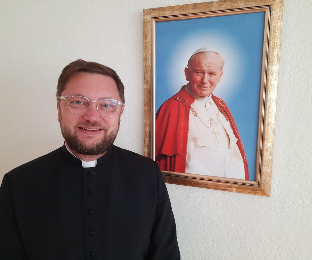 ks. Paweł Wojtalewicz, koordynator Fundacji Dzieło Nowego Tysiąclecia w diecezji koszalińsko-kołobrzeskiej