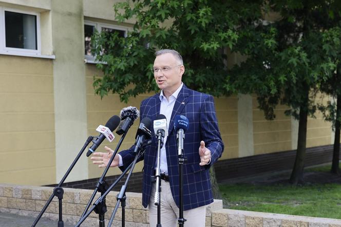 Andrzej Duda głosował w Wielkopolsce