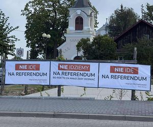 Konferencja wójta gminy Janów Podlaski ws. referendum dotyczącego jego odwołania