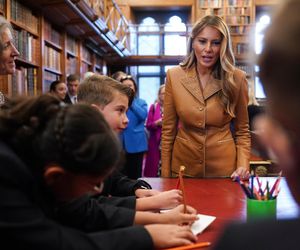 Pierwsza Dama USA w Windsorze spotkała się z królową Kamilą i księżną Kate