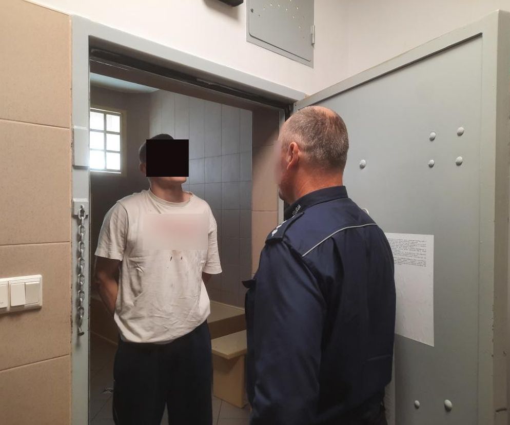 Ma 20 lat, a poszukiwano go sześcioma listami gończymi. Teraz czeka go długa odsiadka