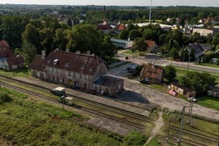 Dworzec kolejowy w Węgorzewie