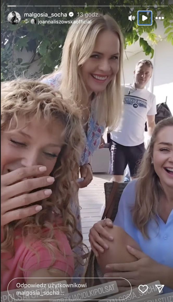 Przyjaciółki, 26 sezon. Anka (Magdalena Stużyńska), Patrycja (Joanna Liszowska), Inga (Małgorzata Socha)