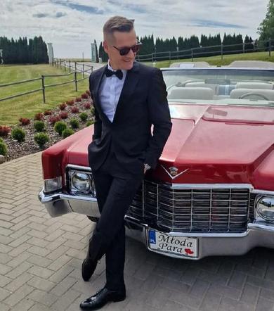 	Marcin Mroczek jako świadek na ślubie brata Rafała Mroczka