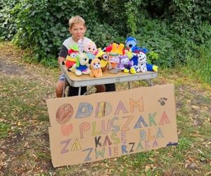 Mały człowiek, wielkie serce! 7-letni Kacper pomaga zwierzakom