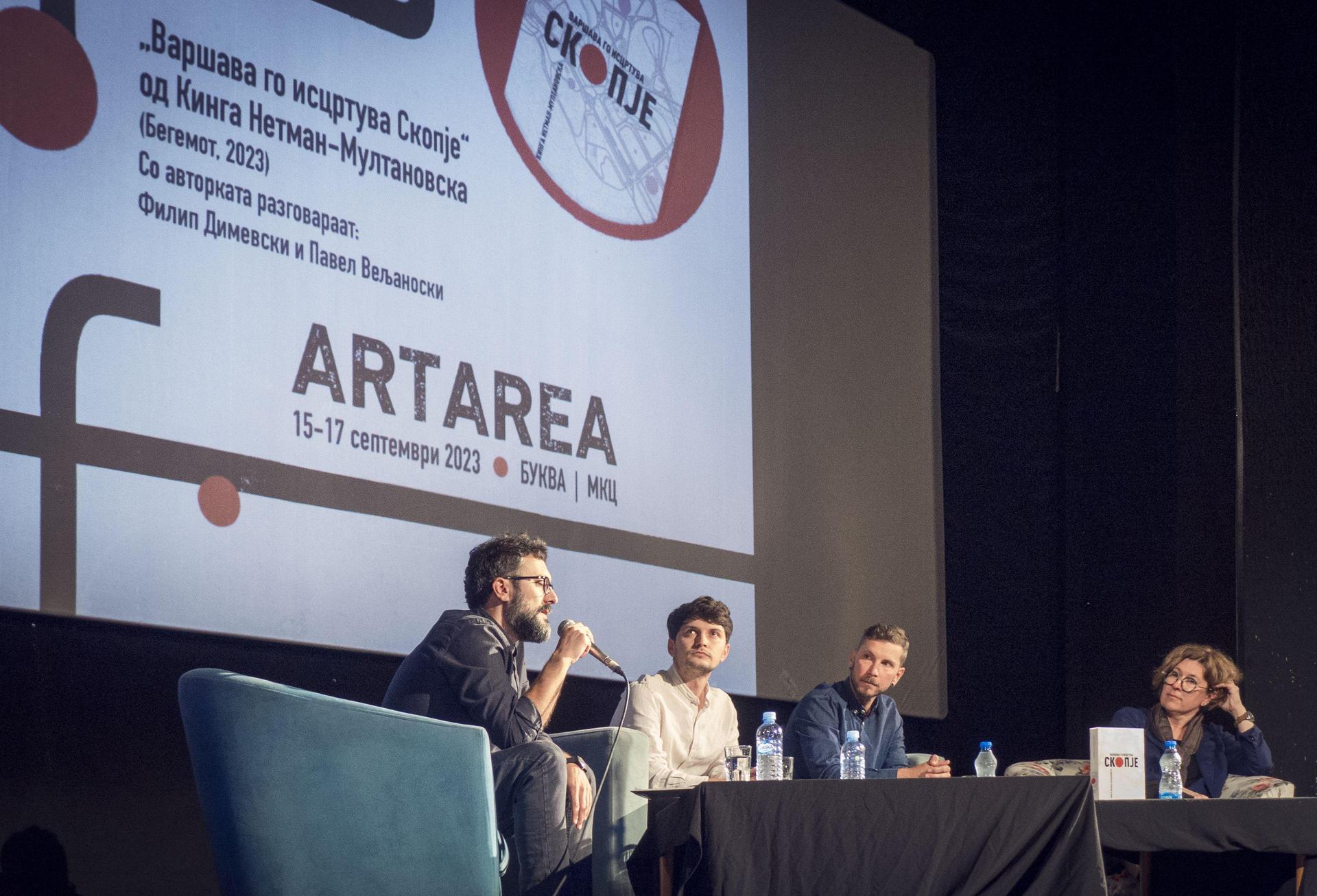 Macedońska premiera książki „Warszawa rysuje Skopje”