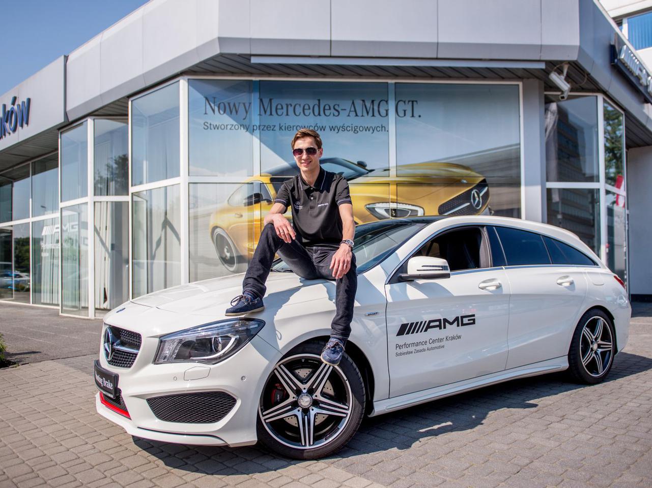 Mercedes CLA250 Shooting Brake Kamila Stocha