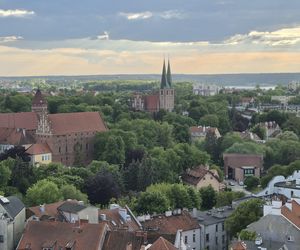 Olsztyn z lotu ptaka. Tak wygląda miasto z wieży ratuszowej