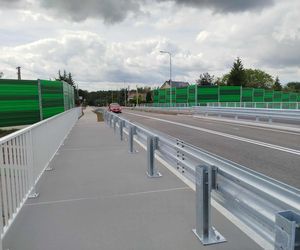 Nowy wiadukt na A2 w ciągu ul. Domanickiej w Siedlcach jest już otwarty i przejezdny