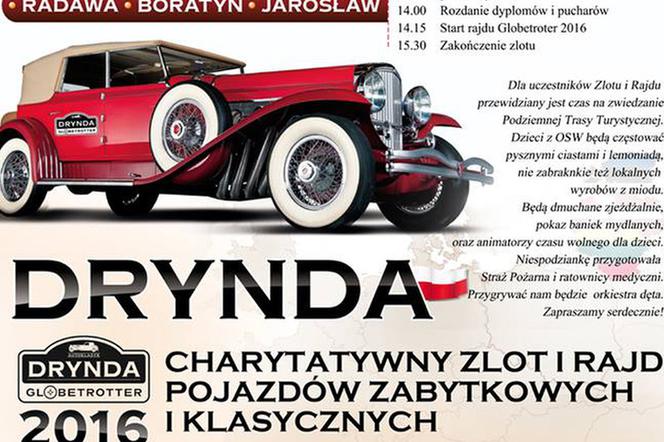 Już 6 sierpnia startuje DRYNDA - Charytatywny Zlot i Rajd Pojazdów Zabytkowych i Klasycznych [PROGRAM]