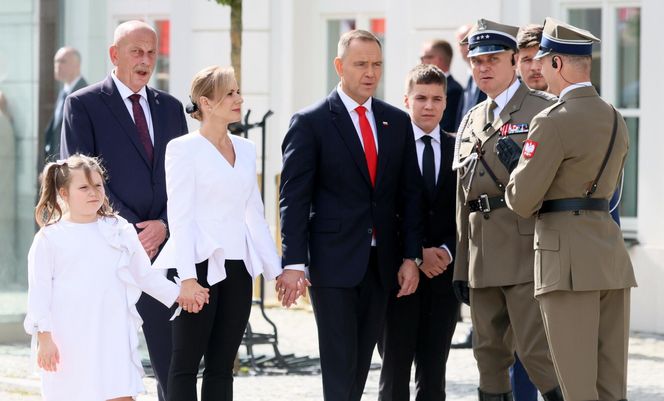 Dzień inauguracji należał do Kasi Nawrockiej. Fotoreporterzy ją uwielbiają 