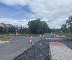 Jak idą prace przy budowie ronda przy ul. Rzeźniczka w Zielonej Górze? Sprawdziliśmy 