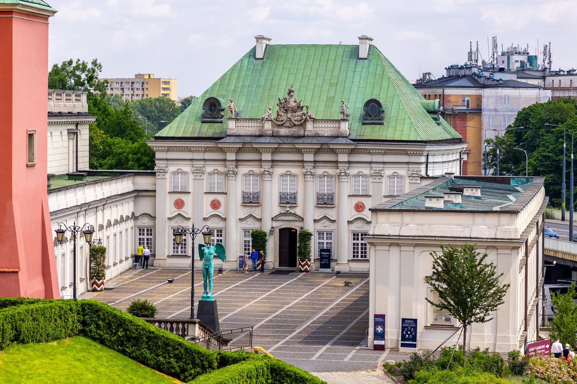 Pałac pod Blachą. Plac Zamkowy