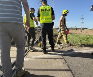 Śmiertelny wypadek na torach w Szczytnikach Czerniejewskich