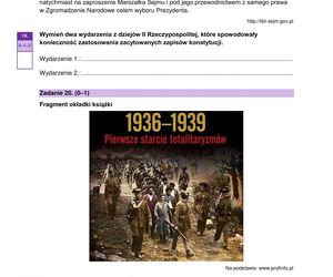 Matura historia 2025: Odpowiedzi i arkusze CKE [19.05.2025] nowa formuła 2023	