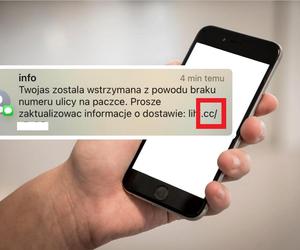 Otrzymałeś SMS lub wiadomość na Messengerze z LINKIEM? Sprawdź, czy nie ma końcówki CC