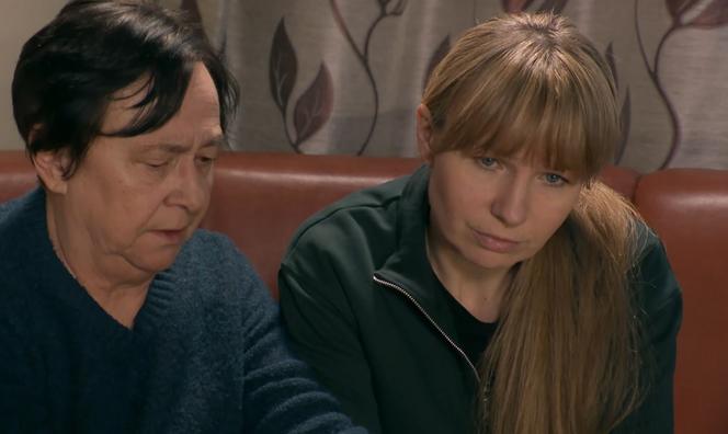 Na Wspólnej odc. 3458. Helena Kopeć (Małgorzata Peczyńska), Żaneta (Anna Guzik)
