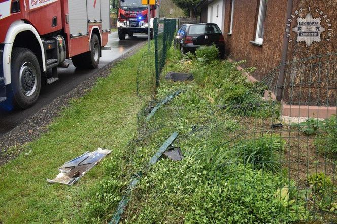 Pijany kierowca wjechał w szkolny autobus. Blisko tragedii w Śląskiem