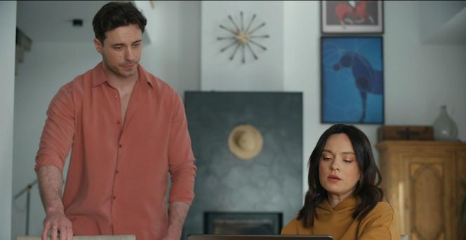 Barwy szczęścia odc. 3249. Natalia (Maria Dejmek), Cezary Rawicz (Marcel Opaliński)