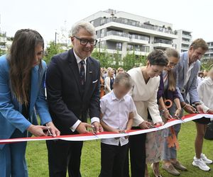 Rozpoczęcie roku w nowej szkole na Mokotowie. Zbudował ją deweloper