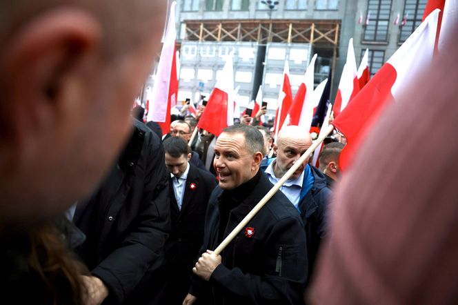 Karol Nawrocki na Marszu 2025