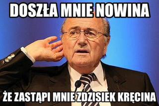 Sepp Blatter odchodzi, a nowym prezydentem FIFA Zdzisław Kręcina! [NAJLEPSZE MEMY]