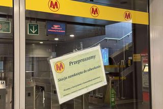 Utrudnienia w metrze w Warszawie (3.07.2025)