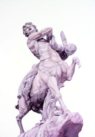 „Centaur Nessos porywający Dejanirę (według Laurenta-Honoré’a Marqueste’a)”, Andrzej Roszczak
