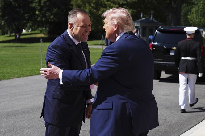 Spotkanie Donalda Trumpa z Karolem Nawrockim