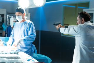 Na dobre i na złe, odcinek 934: Sławek (Piotr Jankowski), Falkowicz (Michał Żebrowski)