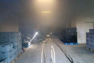 Pożar magazynu z hulajnogami elektrycznymi