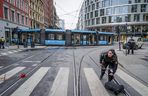 Norwegia. Tramwaj wjechał w sklep w Oslo, raniąc cztery osoby