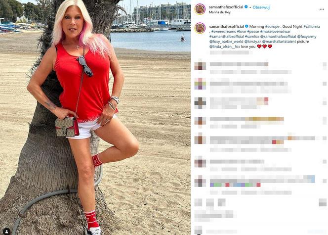 Samantha Fox - tak zmieniła się ikona lat 80.