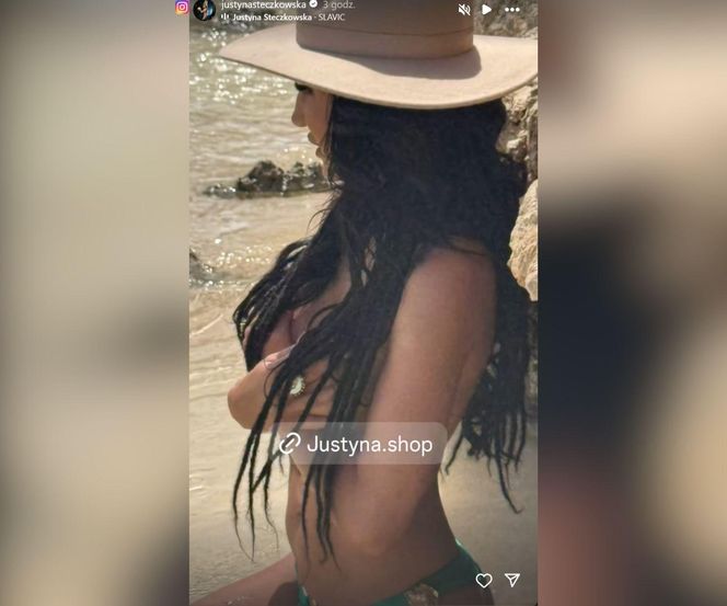 Justyna Steczkowska topless tuż przed Eurowizją