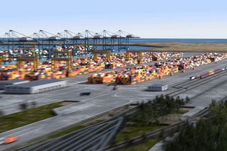 Terminal Głębokowodny w Świnoujściu - wizualizacje