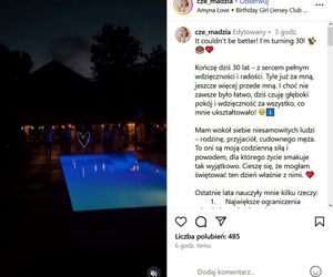 Urodziny żony Rafała Mroczka na bogato