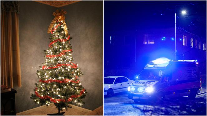 Płońsk. Tajemnicza śmierć 59-latka! Wszystko przez choinkę