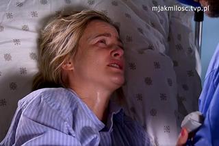 M jak miłość, odc. 1695: Andrzej (Krystian Wieczorek), Julia (Marta Chodorowska)