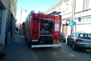 Pożar przy Bodzentyńskiej w Kielcach