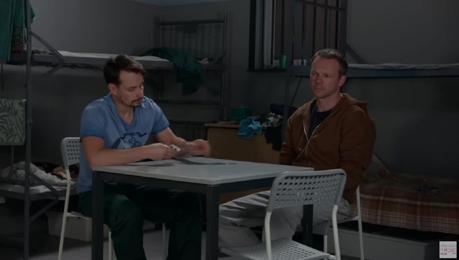 Pierwsza miłość odc. 4046.  Mateusz Stik (Lesław Żurek)