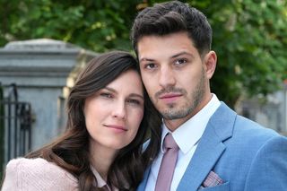 	Barwy szczęścia odc. 3071. Justin (Jasper Sołtysiewicz), Regina (Kamila Kamińska)