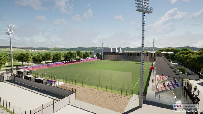 Stadion Polonii Bytom będzie rozbudowany. Dodatkowa trybuna i wykończenie budynku klubowego