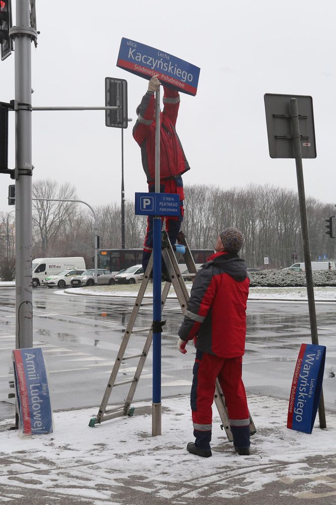 Ulica Lecha Kaczyńskiego wróci do Warszawy? Tak znikała w 2019 roku