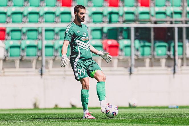 Miłosz Mleczko, bramkarz Termaliki Nieciecza